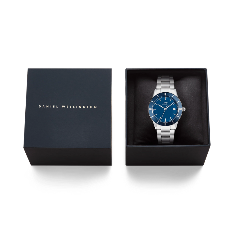 Daniel Wellington Iconic Paradigma Blu Arctic Enamel Men's Watch DW00100820-zoom-