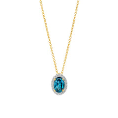 Blush Natural Diamonds 14 karat gold Necklace 3617YDL
