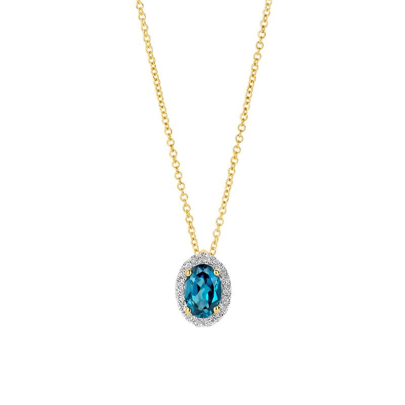 Blush Natural Diamonds 14 karat gold Necklace 3617YDL-zoom-