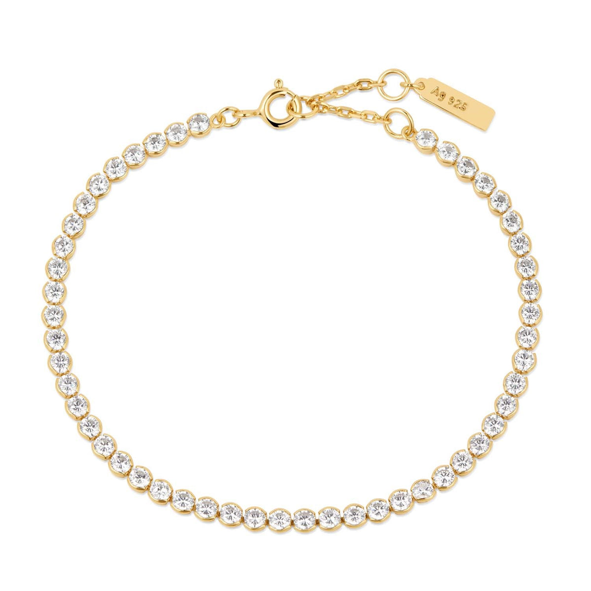 Ania Haie Chic Creator 925 Sterling Silver Bracelet AH-B058-06G