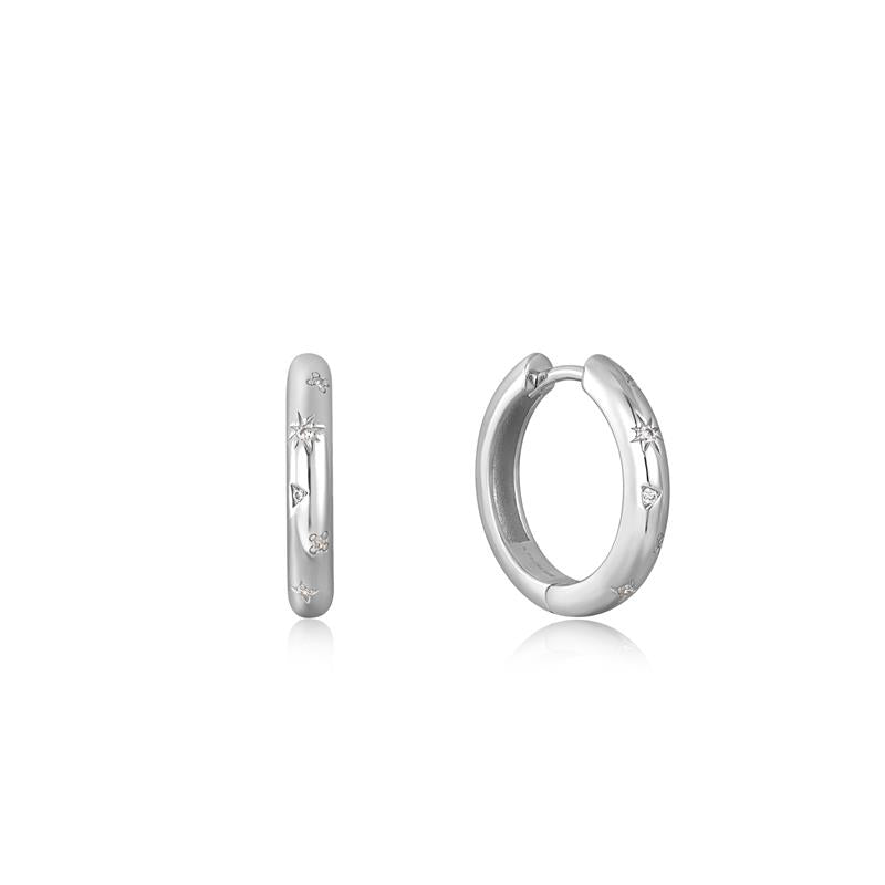 Ania Haie Rising Star Silver Earrings 2002-AH-E034-06H