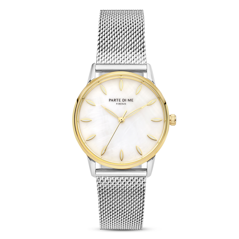 Parte Di Me Orologio round ladies watch gold and silver coloured PDM09051-zoom-