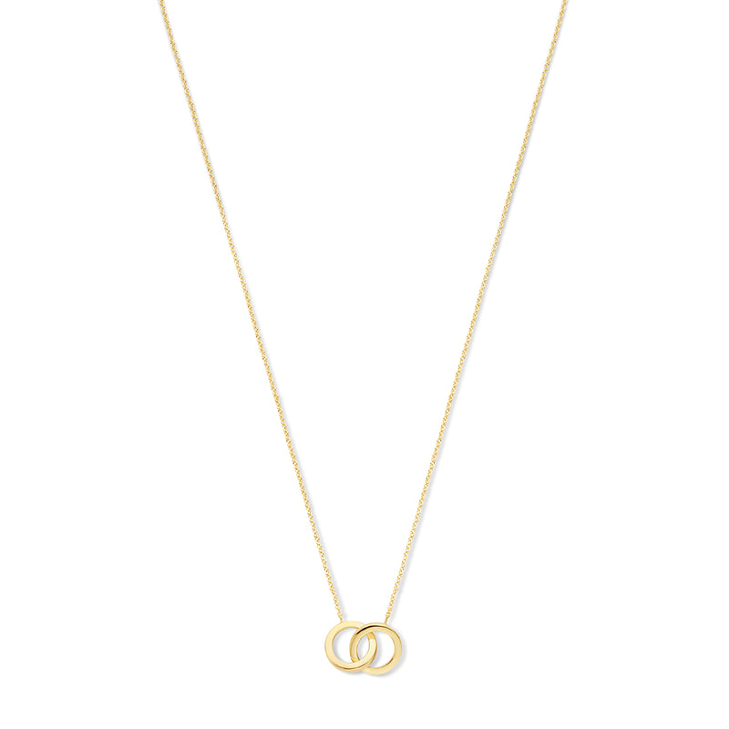 Isabel Bernard 14 Carat Golden Le Marais Zoé Necklace IB340131 (Length: 40.00-44.00 cm)-zoom-
