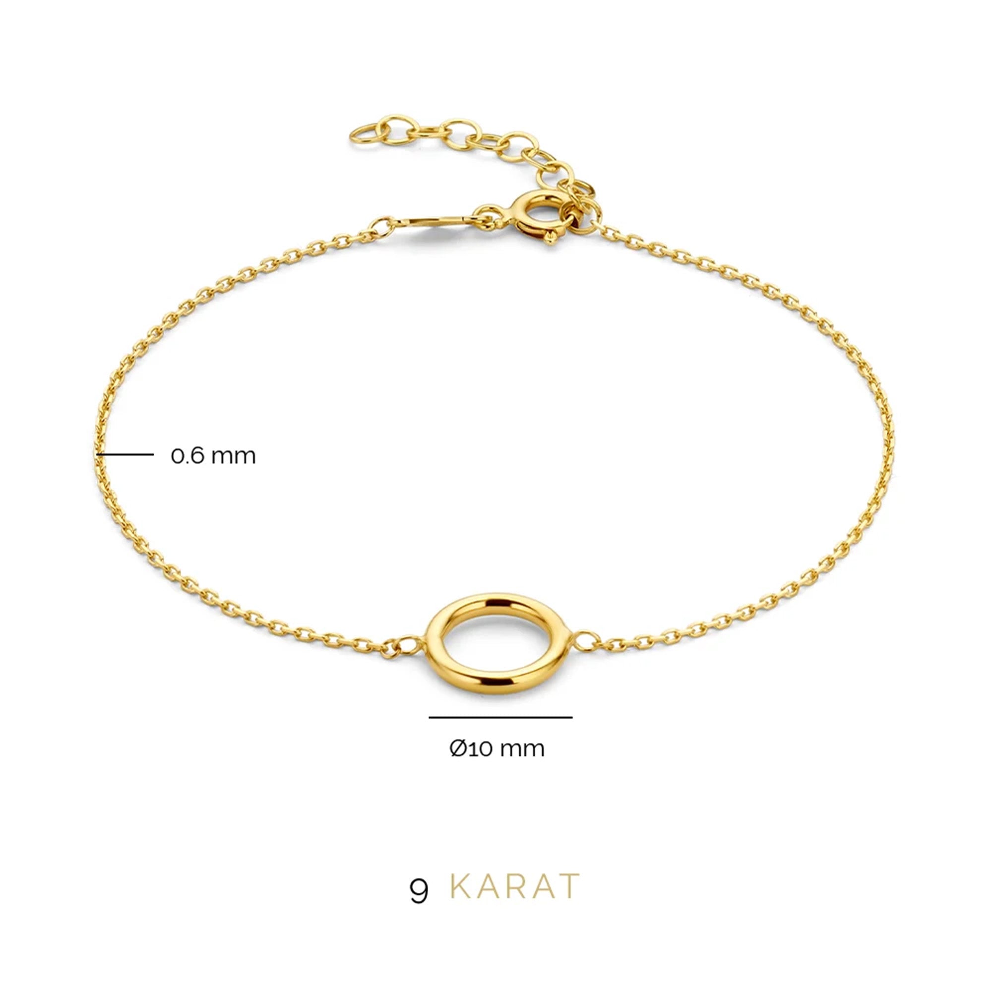 Beloro Jewels La Rinascente Velia 9 carat gold Bracelet BO320024