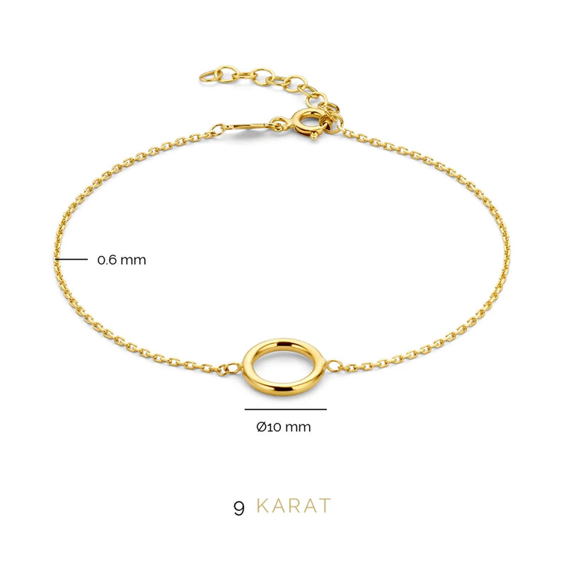 Beloro Jewels La Rinascente Velia 9 carat gold Bracelet BO320024-zoom-