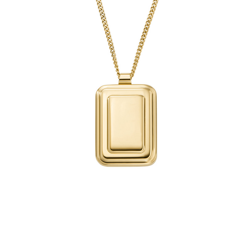 Fossil Raquel Stainless Steel Women's Necklace JF04951710-zoom-