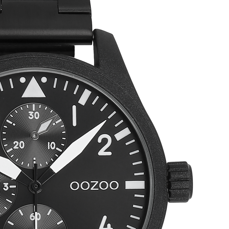 OOZOO Timepieces Black Men's Watch C11509-zoom-