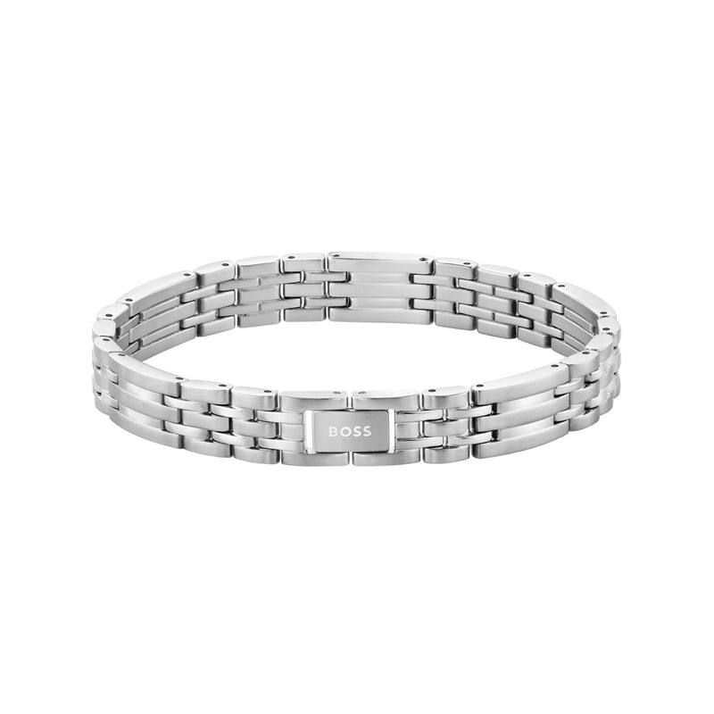 Hugo Boss Stainless Steel Silver Men's Chain bracelet HBJ1580812-zoom-