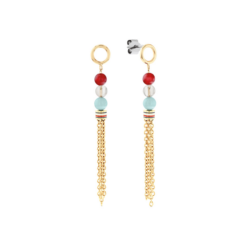 Tommy Hilfiger Stainless Steel Gold-coloured Women's Earrings TJ2781043-zoom-