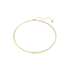 Swarovski Matrix Tennis Gold-Tone Necklace 5747717