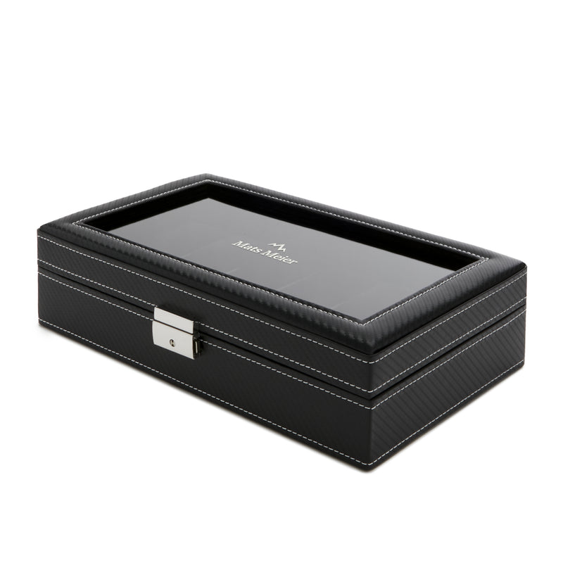 Mats Meier Mont Fort Black Watchbox voor 12 Watchs-zoom-