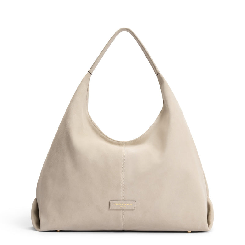 Isabel Bernard Honoré Grace cream suede shoulder bag IB25093-170-zoom-