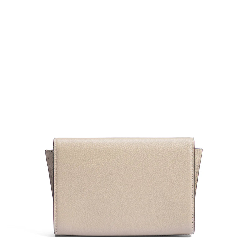 Isabel Bernard Honoré Lina Beige Clutch With Detachable Shoulder Chain IB21135-072-zoom-