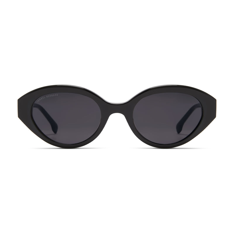 Isabel Bernard La Villette Rosaire Black Ovale Sunglasses IB400002-01-01-zoom-