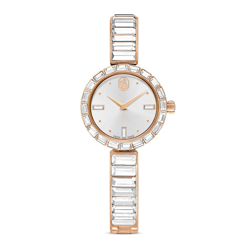Swarovski Matrix Rose gold Watch 5677484-zoom-