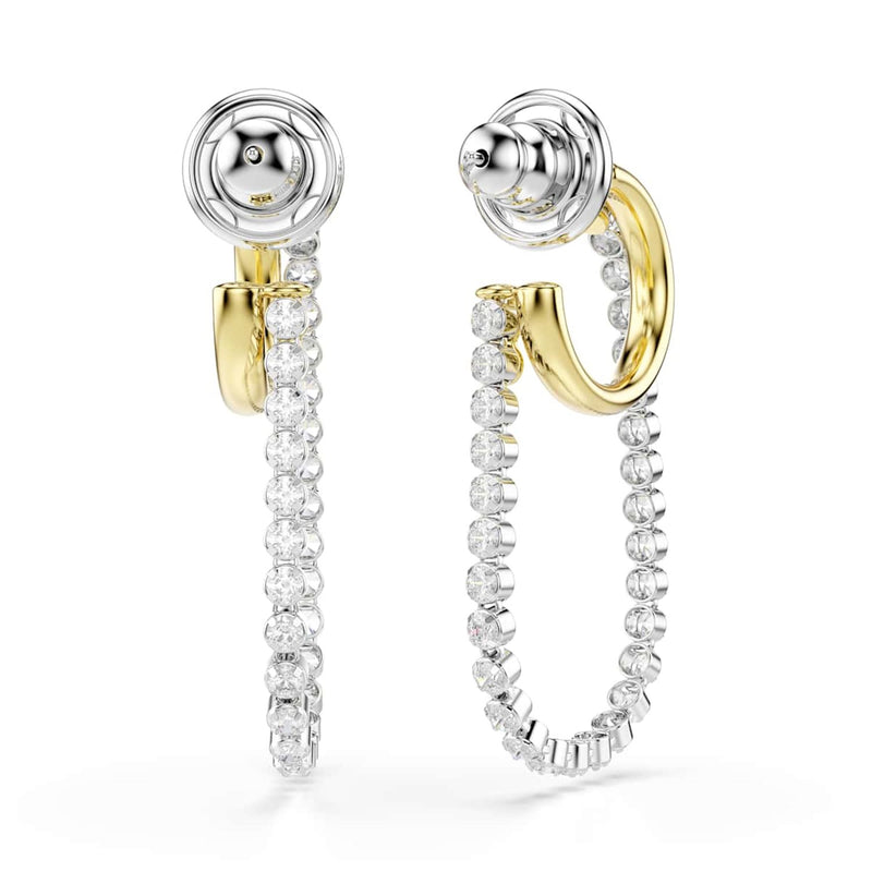 Swarovski Hyperbola Spin Multicolour Hoop Earrings 5749366-zoom-