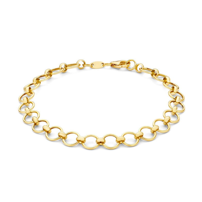 Isabel Bernard Cadeau d'Isabel 14 karat gold necklace and bracelet gift set IB90178-zoom-
