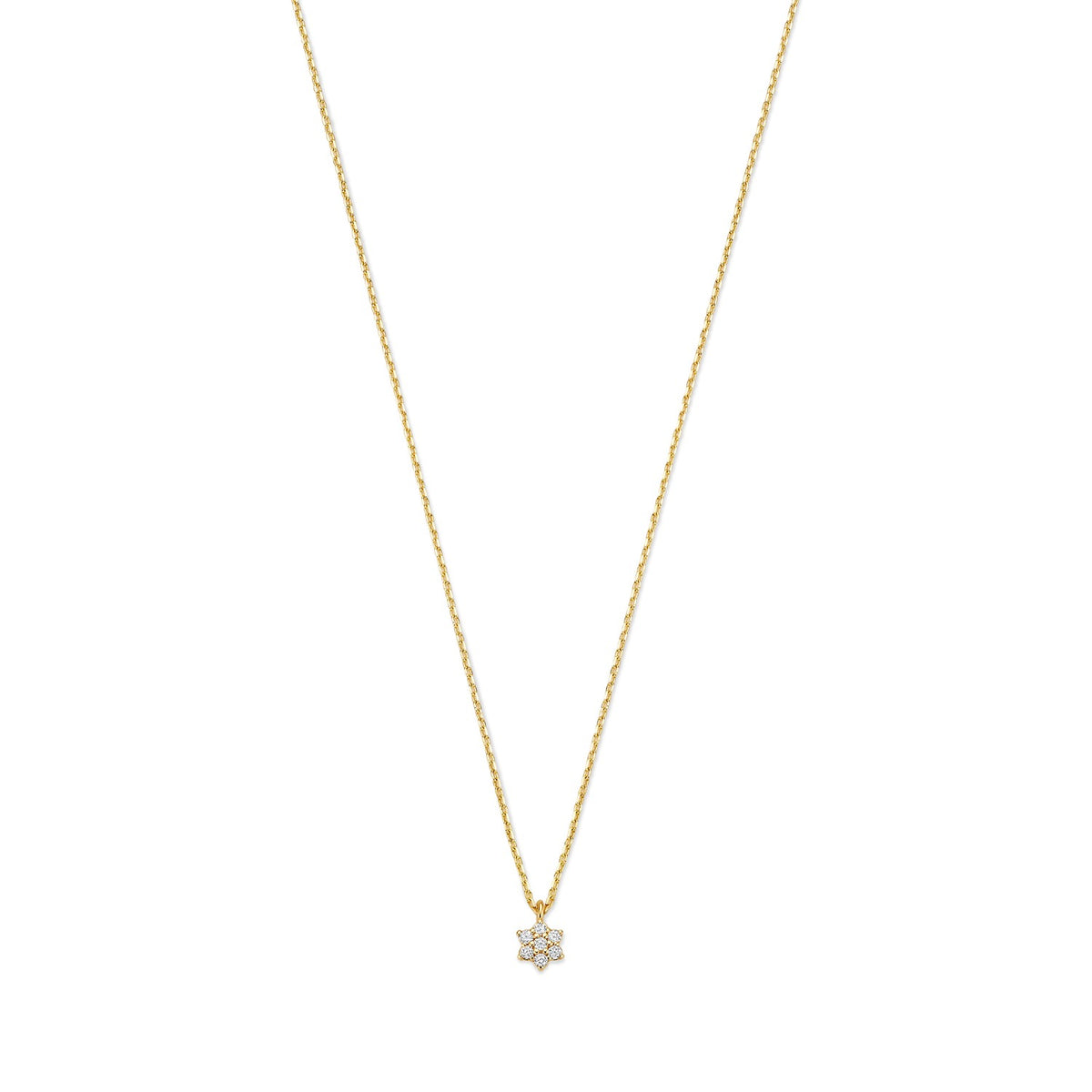 Isabel Bernard De La Paix Romee Necklace With Diamonds 0.07 Carat IBD350034