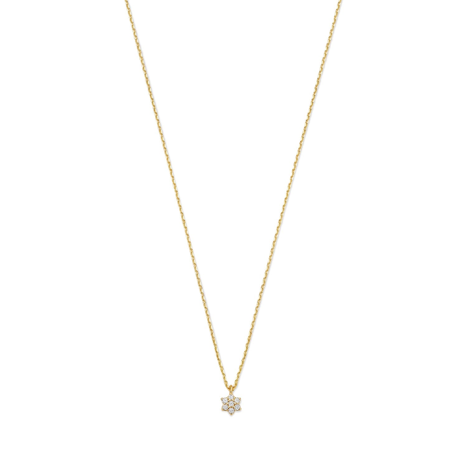 Isabel Bernard De La Paix Romee Necklace With Diamonds 0.07 Carat IBD350034