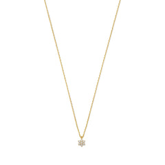 Isabel Bernard De La Paix Romee Necklace With Diamonds 0.07 Carat IBD350034