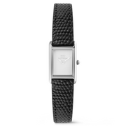Daniel Wellington Bound Mini Black Lizard Silver Women's Watch DW00100901