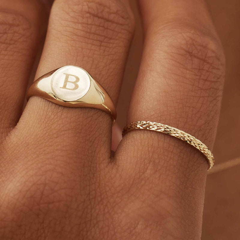 Isabel Bernard Rivoli Laura 14 Carat Gold Ring IB330064-60-zoom-