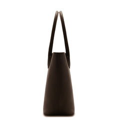 Isabel Bernard Honoré Lysanne Brown Calfskin Leather Shopper IB25089