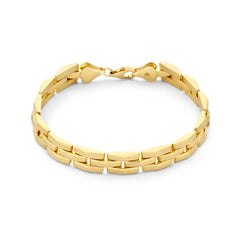 Parte Di Me Bibbiena Poppi Del Morbo 925 Sterling Silver Gold Plated Bracelet PDM32118