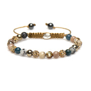 Karma Spiral Silver Bracelet 83298