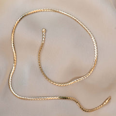 Isabel Bernard Aidee Céleste 14 Carat Golden Necklace IB340081