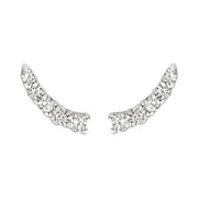 Blush 14 karat white gold Earrings 7319WZI