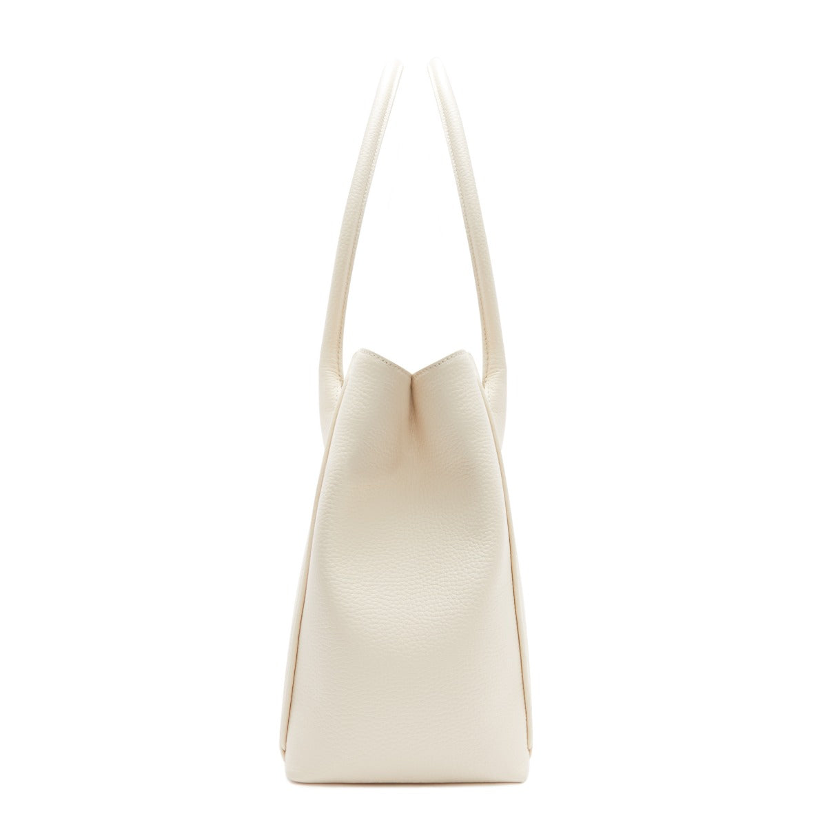 Isabel Bernard Honoré Cloe Crème Calfskin Leather Handbag IB25077