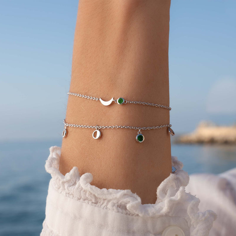 Violet Hamden Luna 925 Sterling Silver Bracelet VH320030-zoom-