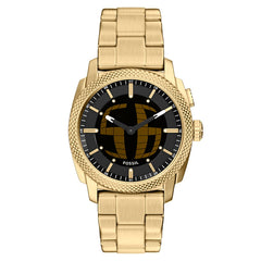 Fossil Machine Big Tic Round Black Dial Watch FS6157