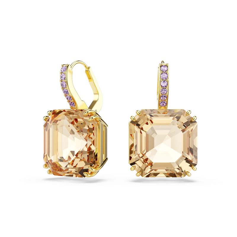 Swarovski Millenia Gold Coloured Earrings 5725744-zoom-