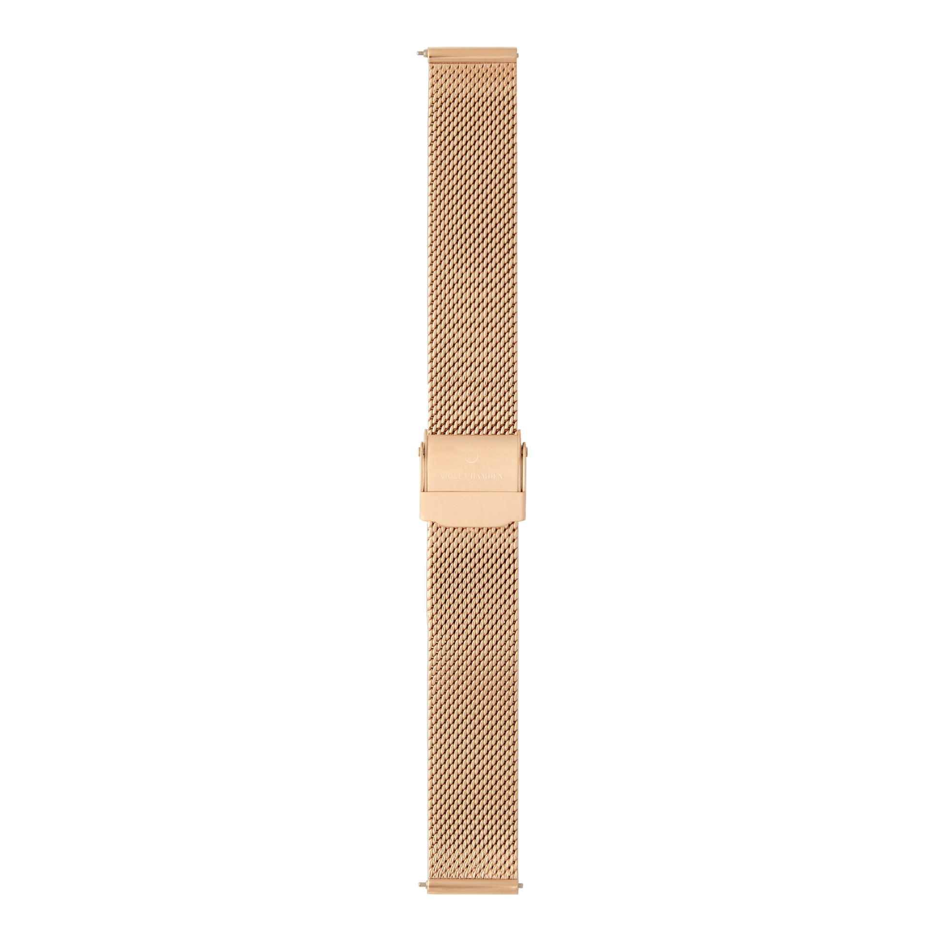 Violet Hamden Dawn Roesgoldcoloured mesh Watchstrap (16 mm) VH42009