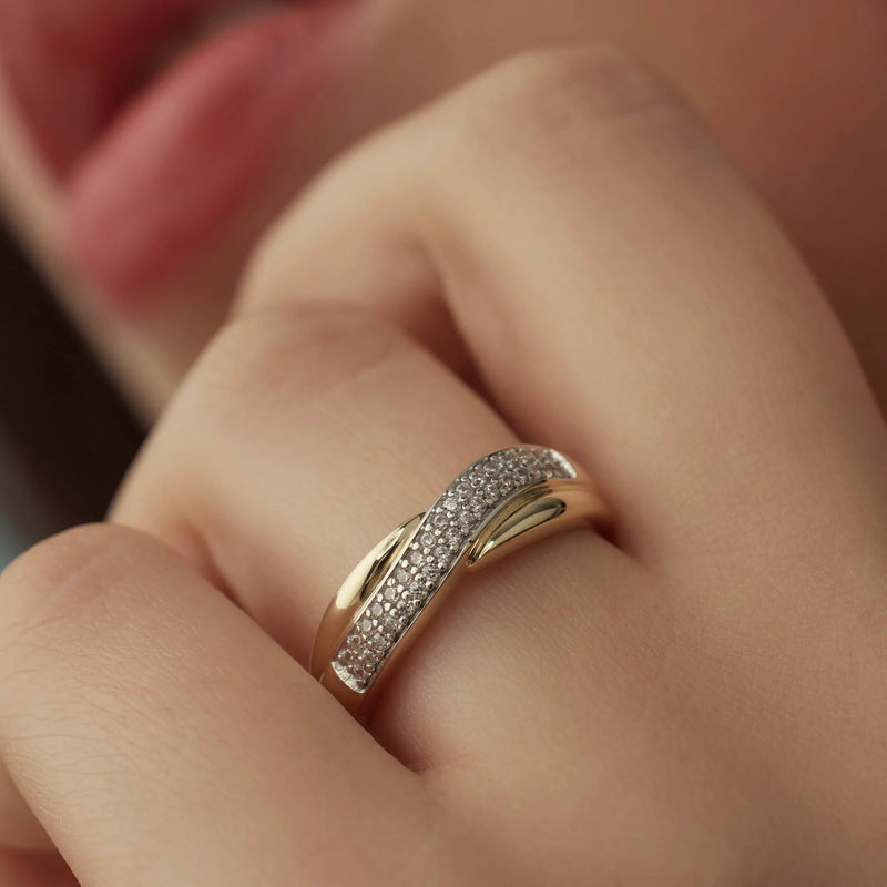 Beloro Jewels Monte Napoleone Stella 9 carat gold Ring BO330020-56-zoom-