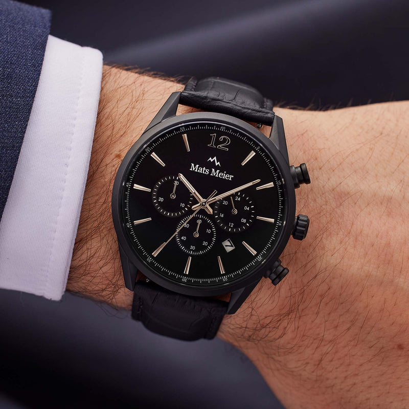 Mats Meier Grand Cornier Chrono Mat Black Watch MM00102-zoom-