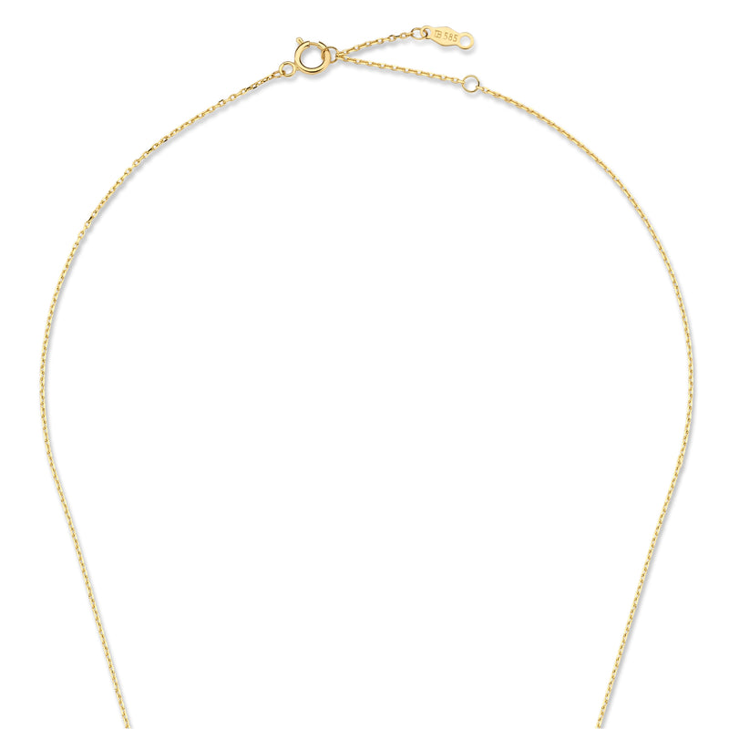 Isabel Bernard Le Marais Loulou 14 Carat Golden Necklace IB340132 (Length: 40.00-44.00 cm)-zoom-