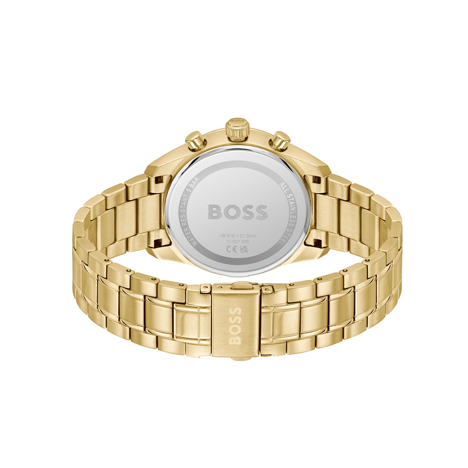 Hugo Boss Grand Prix 40 Gold Men's Watch HB1514261