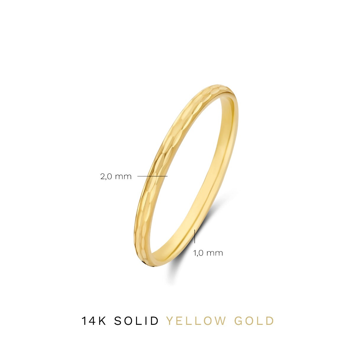 Isabel Bernard Rivoli Laura 14 Carat Gold Ring IB330065-60