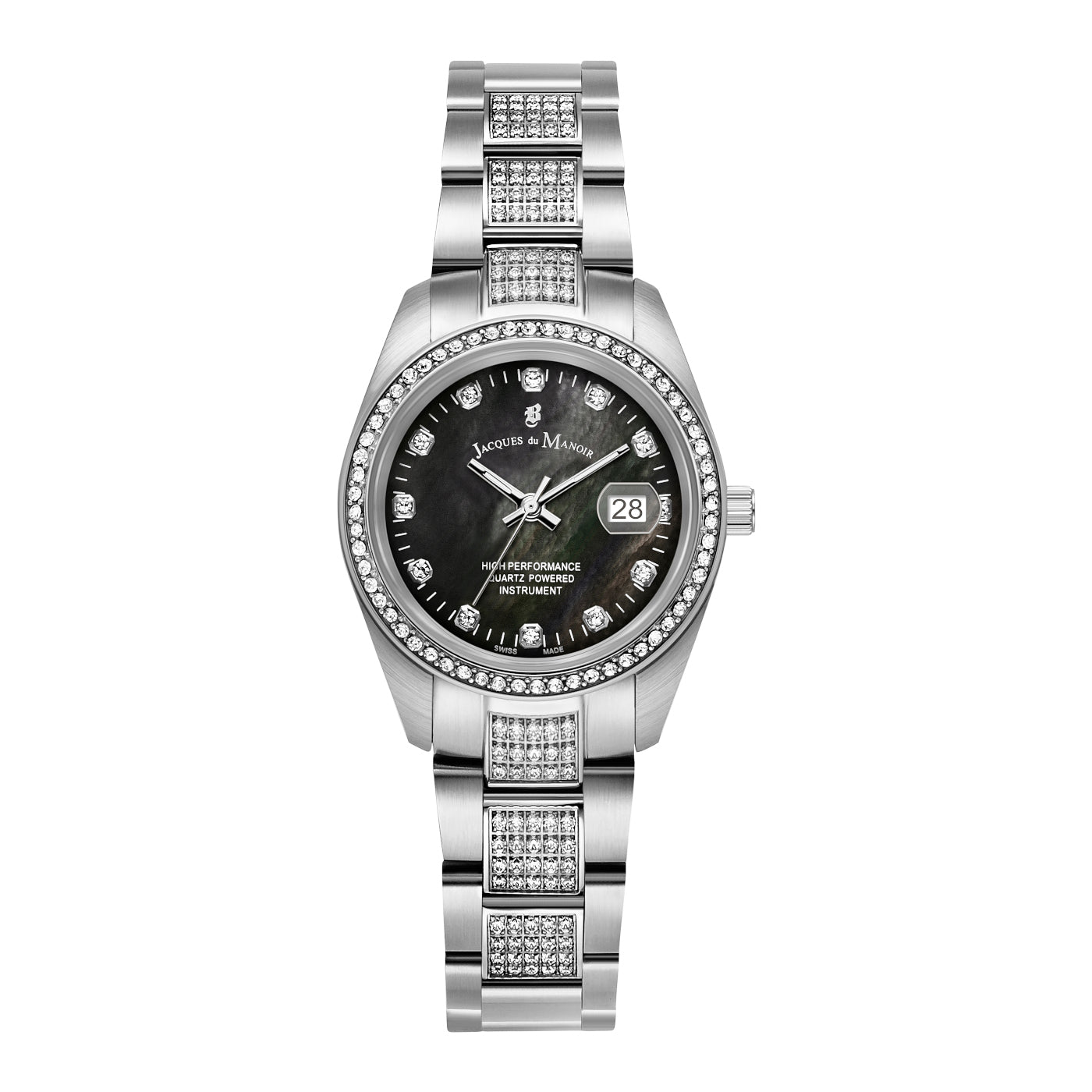 Jacques du Manoir Inspiration Beauty Silver Watch JWL01505