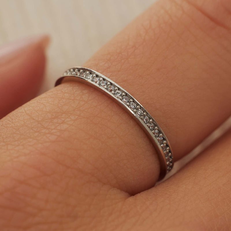 Isabel Bernard Saint Germain Merle 14 Carat Whitegold Ring IB330052-60-zoom-