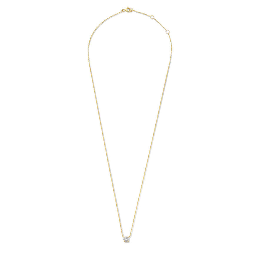 Isabel Bernard Cadeau d'Isabel 14 Carat Golden Necklace and Bracelet giftset IB90029