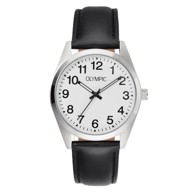 Olympic Marcel Silver Men's Watch OL89HSL061-zoom-