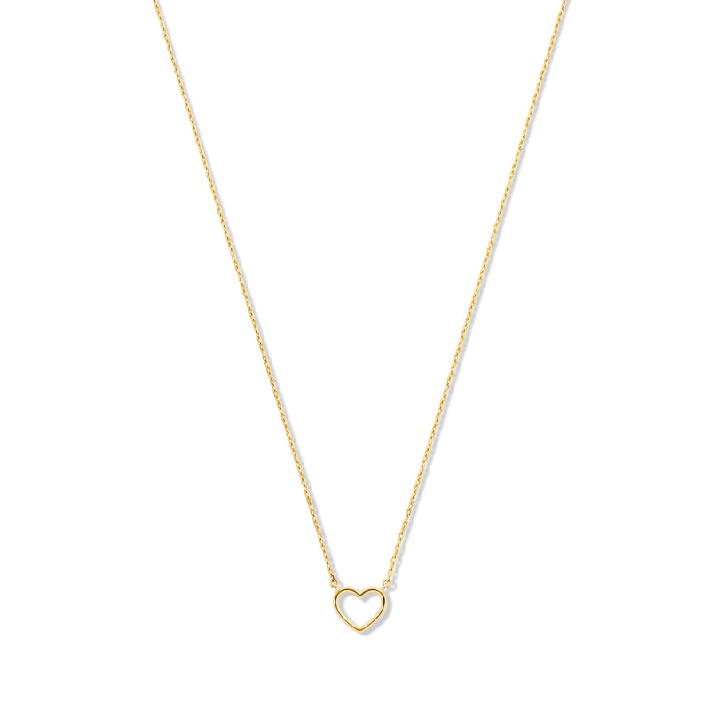 Isabel Bernard Belleville Amore 14 Carat Golden Necklace IB340138 (Length: 40.00-44.00 cm)-zoom-