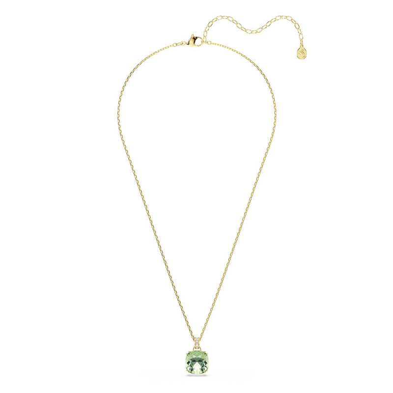 Swarovski Millenia Gold-Tone Necklace with Green Pendant 5764821-zoom-