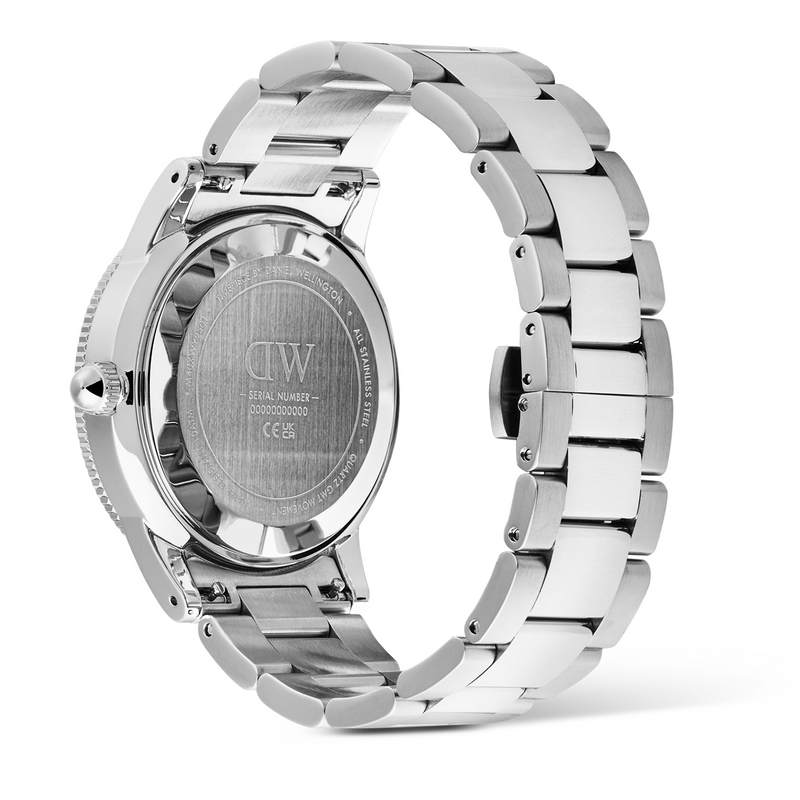 Daniel Wellington Iconic Link Black Ceramic Bezel Men's Watch DW00100919-zoom-