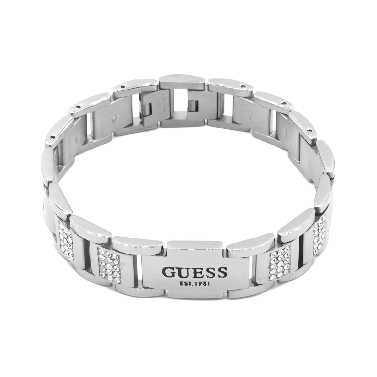 GUESS Frontiers Silver Bracelet JUMB01341JWSTT-U