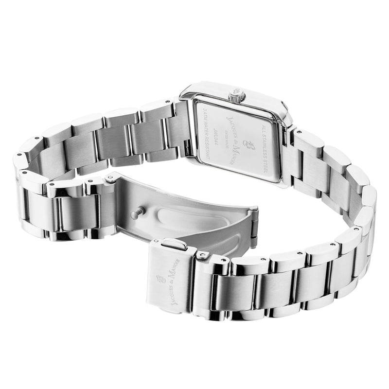 Jacques du Manoir Emily White Women's Watch JWL04401-zoom-